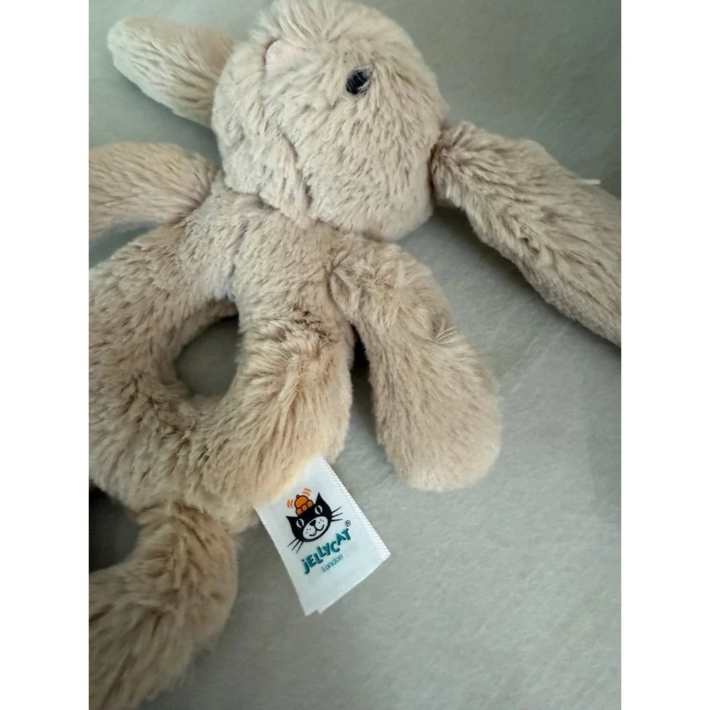 Jellycat‎ jelly cats stuffed animal bashful bunny rattle lovey Easter basket